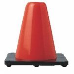 6 Soft Vinyl Hockey Cone