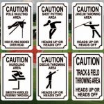 Event Caution Signs