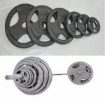 Olympic 300lb Tri-Grip Steel Plate Set