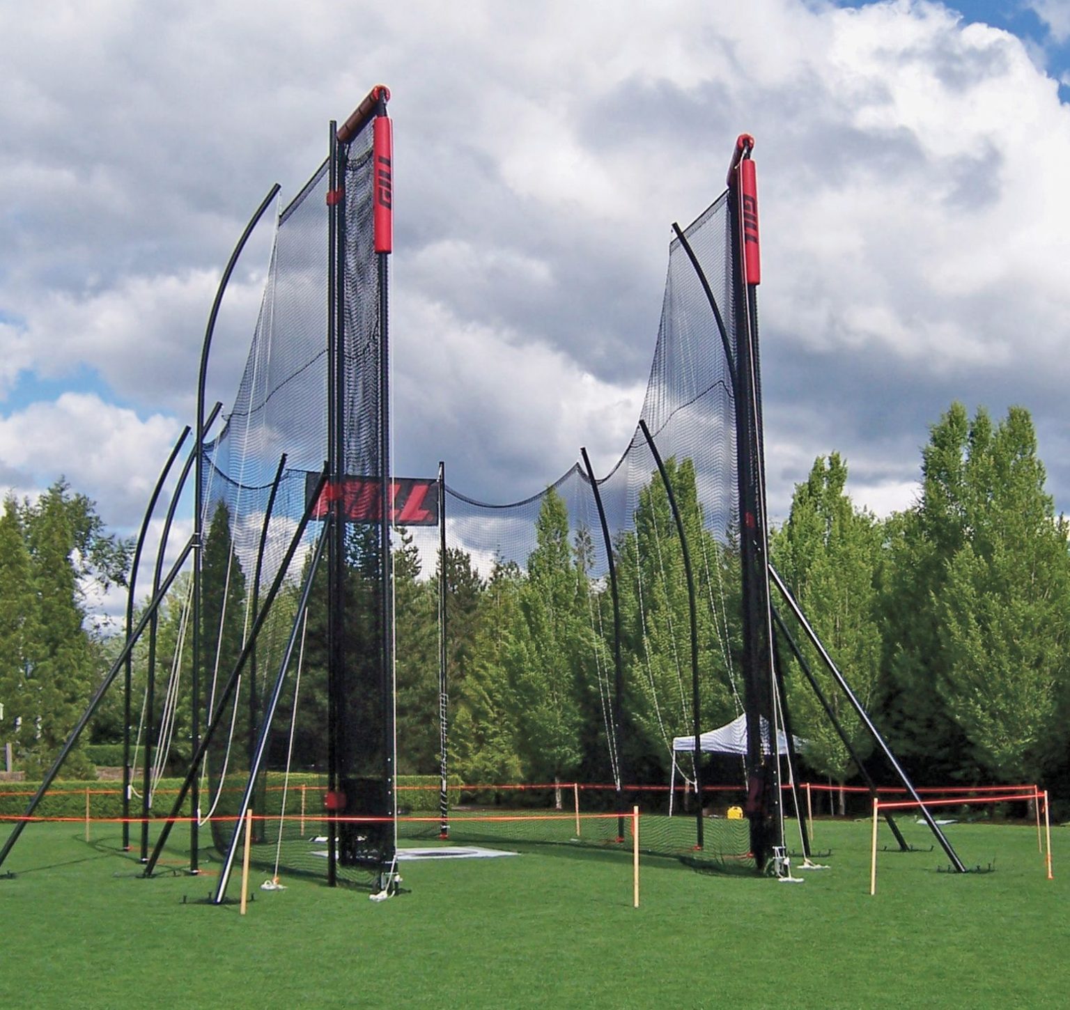 GILL International Hammer Discus Cage Double Ring